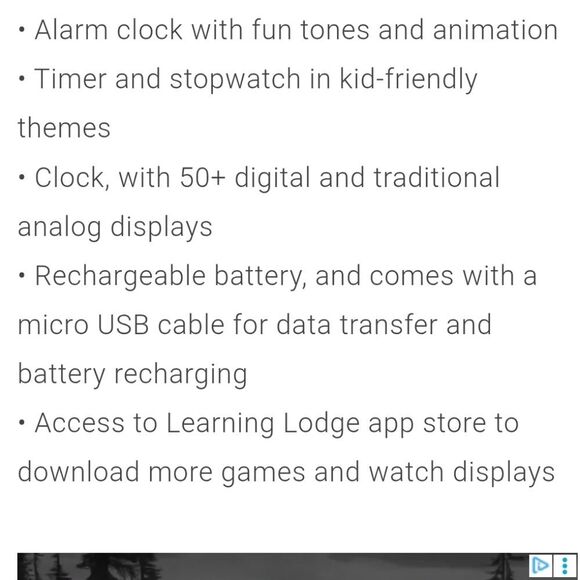 VTech Kidizoom Smartwatch in Blue - Picture 4 of 5